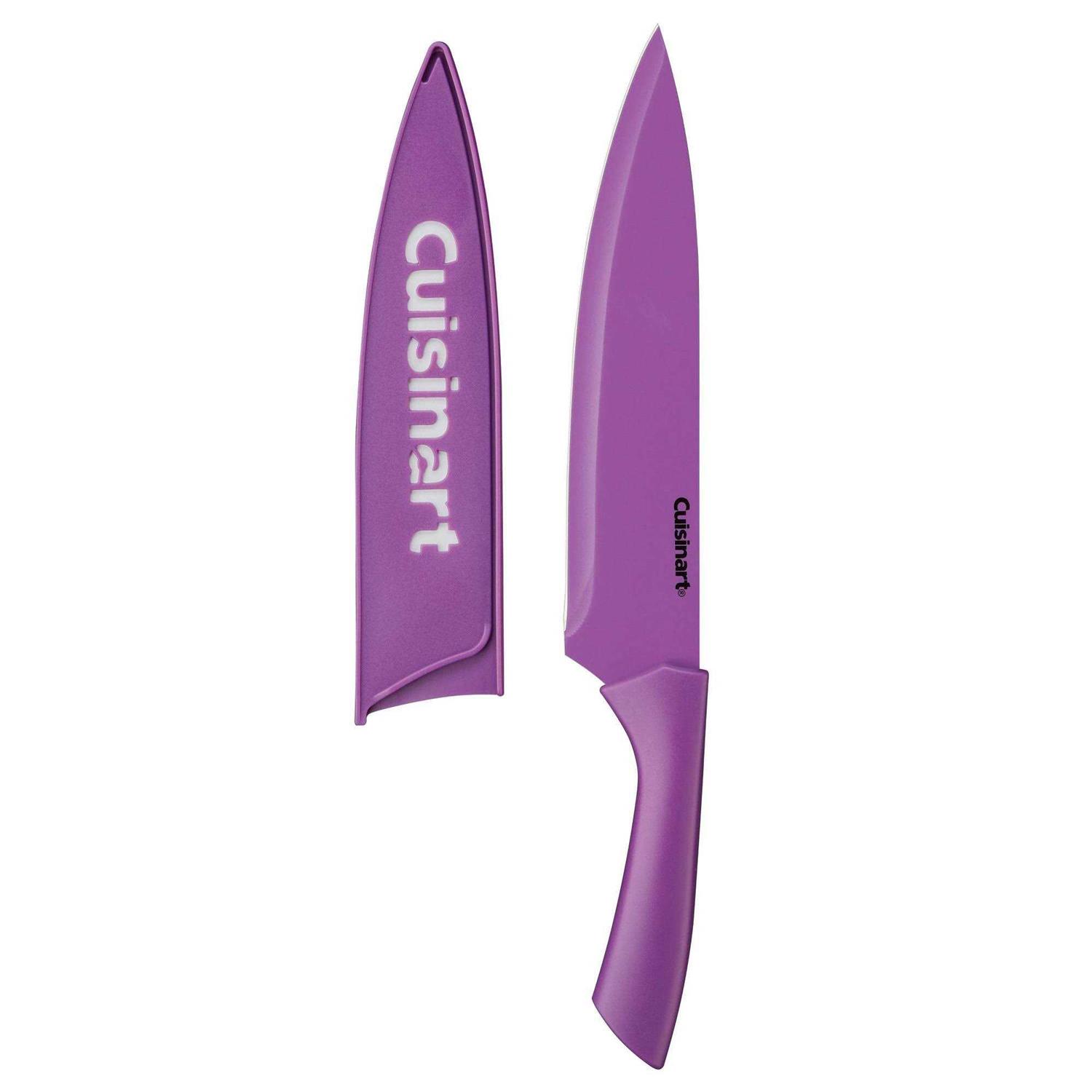 Cuisinart Advantage 12pc Ceramic-Coated Color Knife Set With Blade Guards