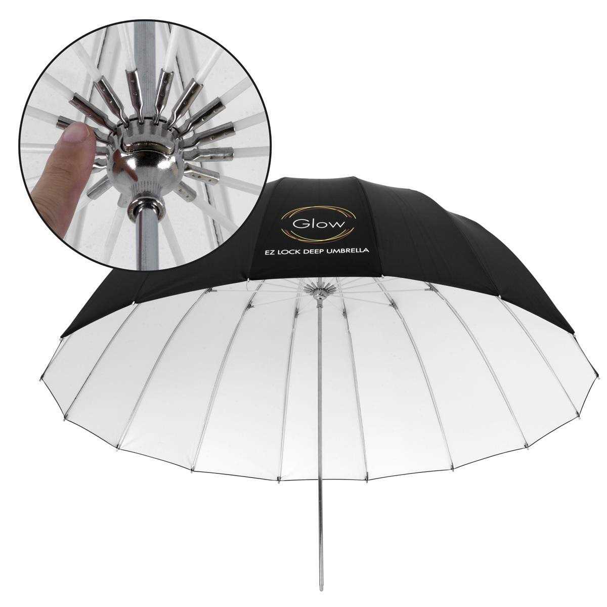 Glow Easy Lock Deep Fiberglass Umbrella
