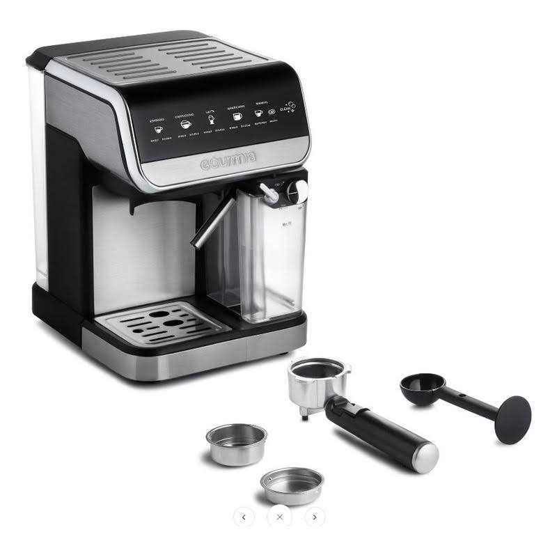 Gourmia Espresso Cappuccino Latte & Americano Maker with Automatic Frothing