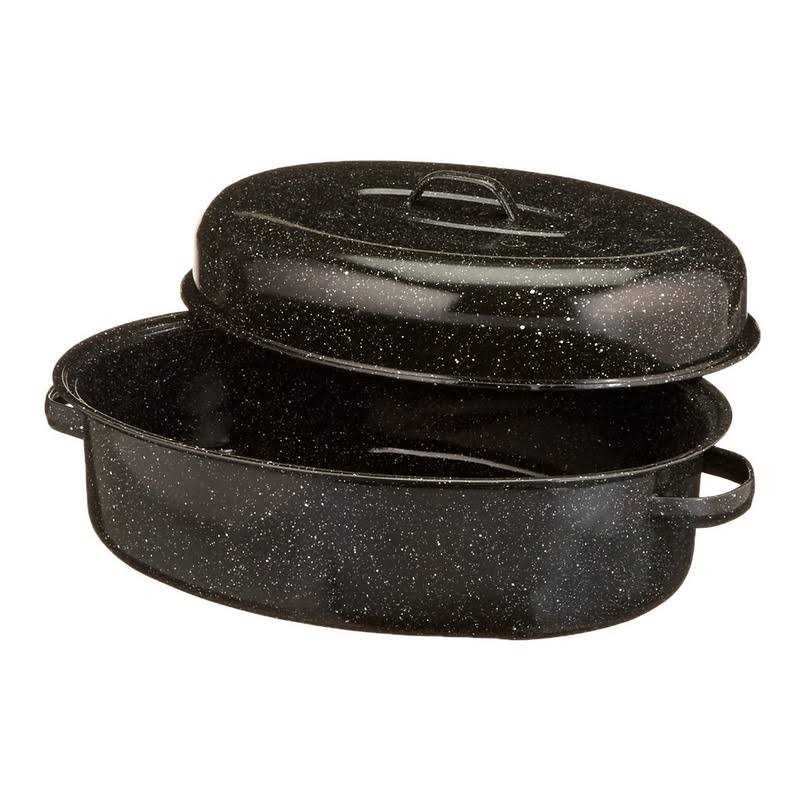 Granite-Ware Oval Covered Roaster