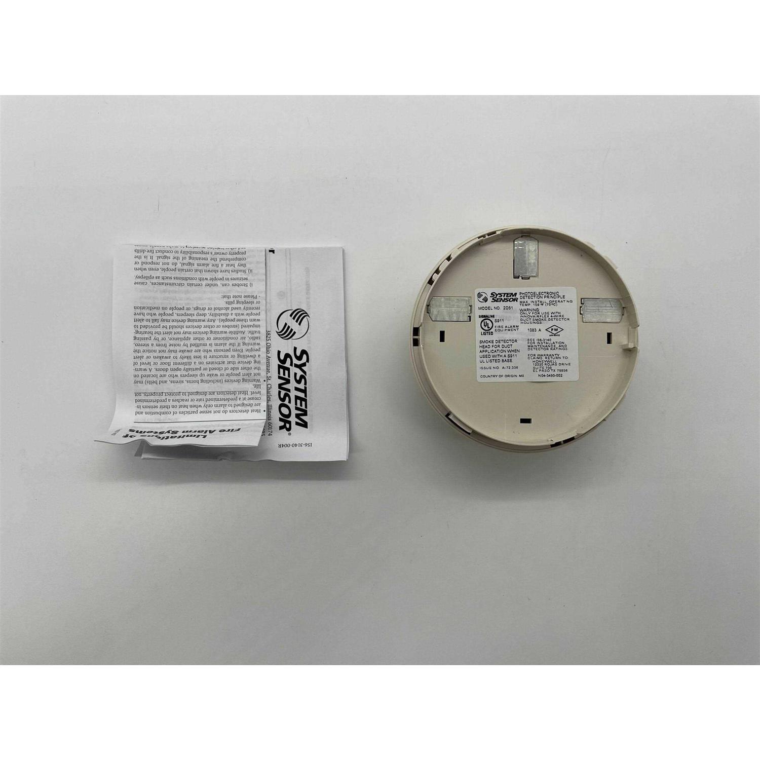 System Sensor 2D51 Detector