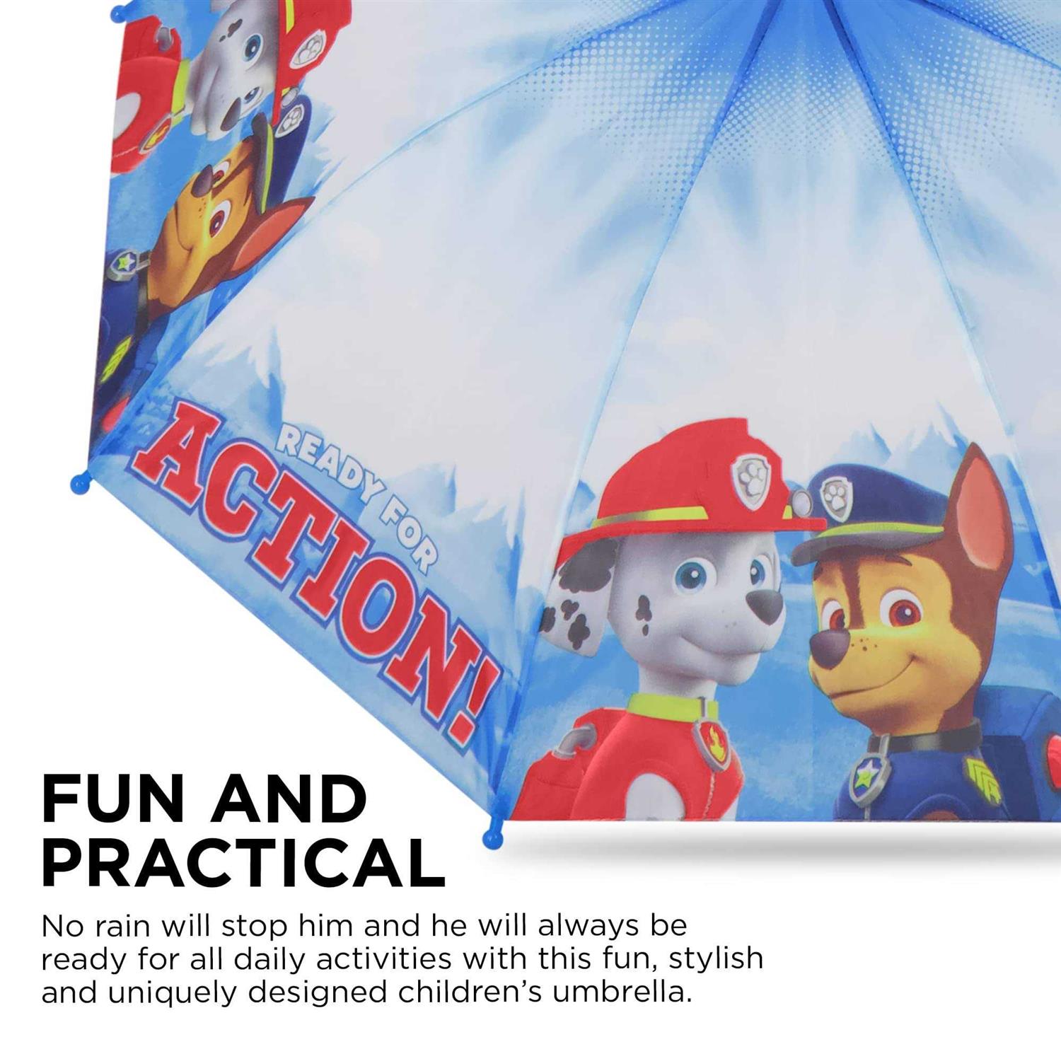 Nickelodeon Paw Patrol Raincoat and Umbrella Set Kids