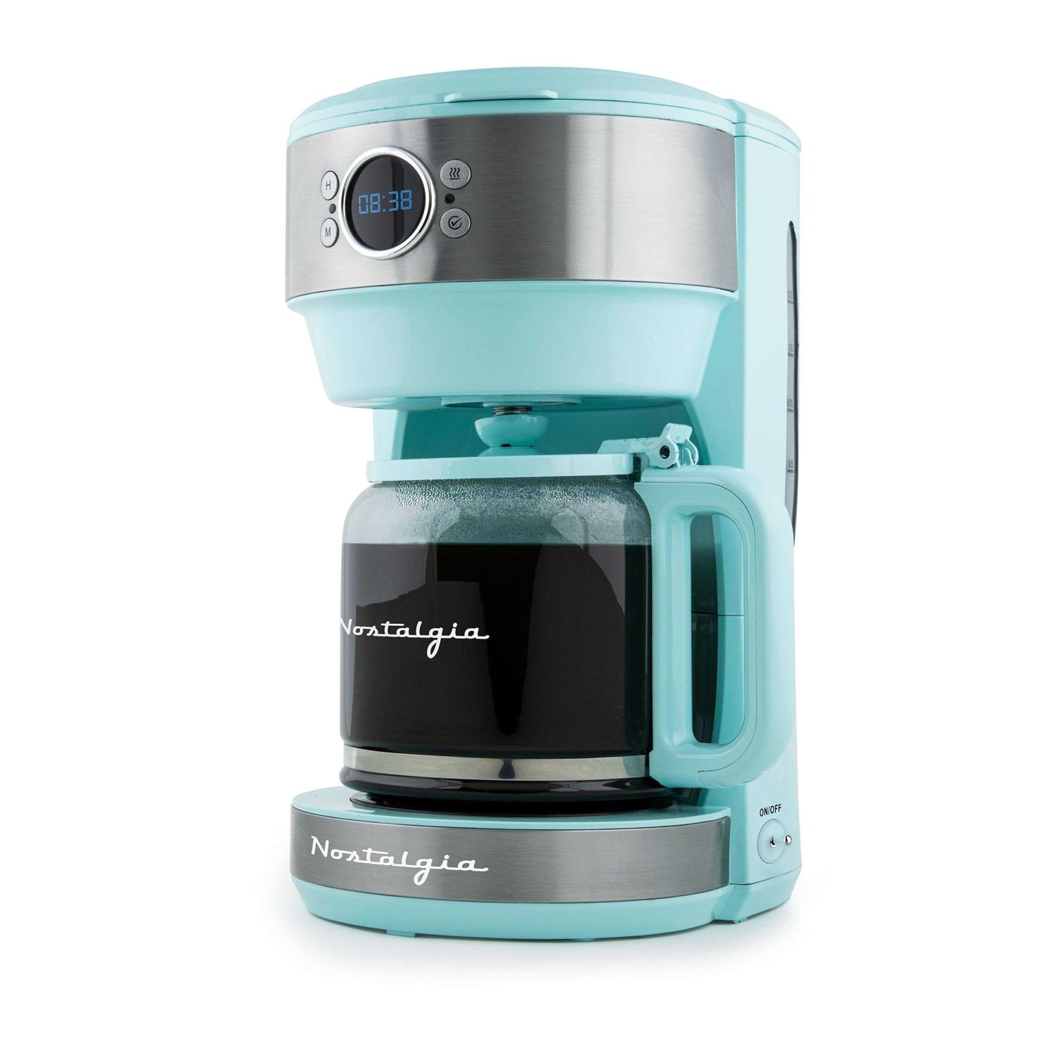 Nostalgia Classic Retro 12 Cup Coffee Maker