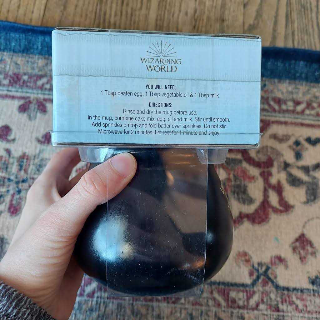 Harry Potter Mug Cake Chocolate Cake Mix