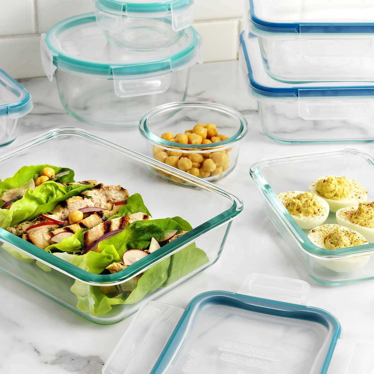 Snapware 18-piece Pyrex Glass Food Storage Set