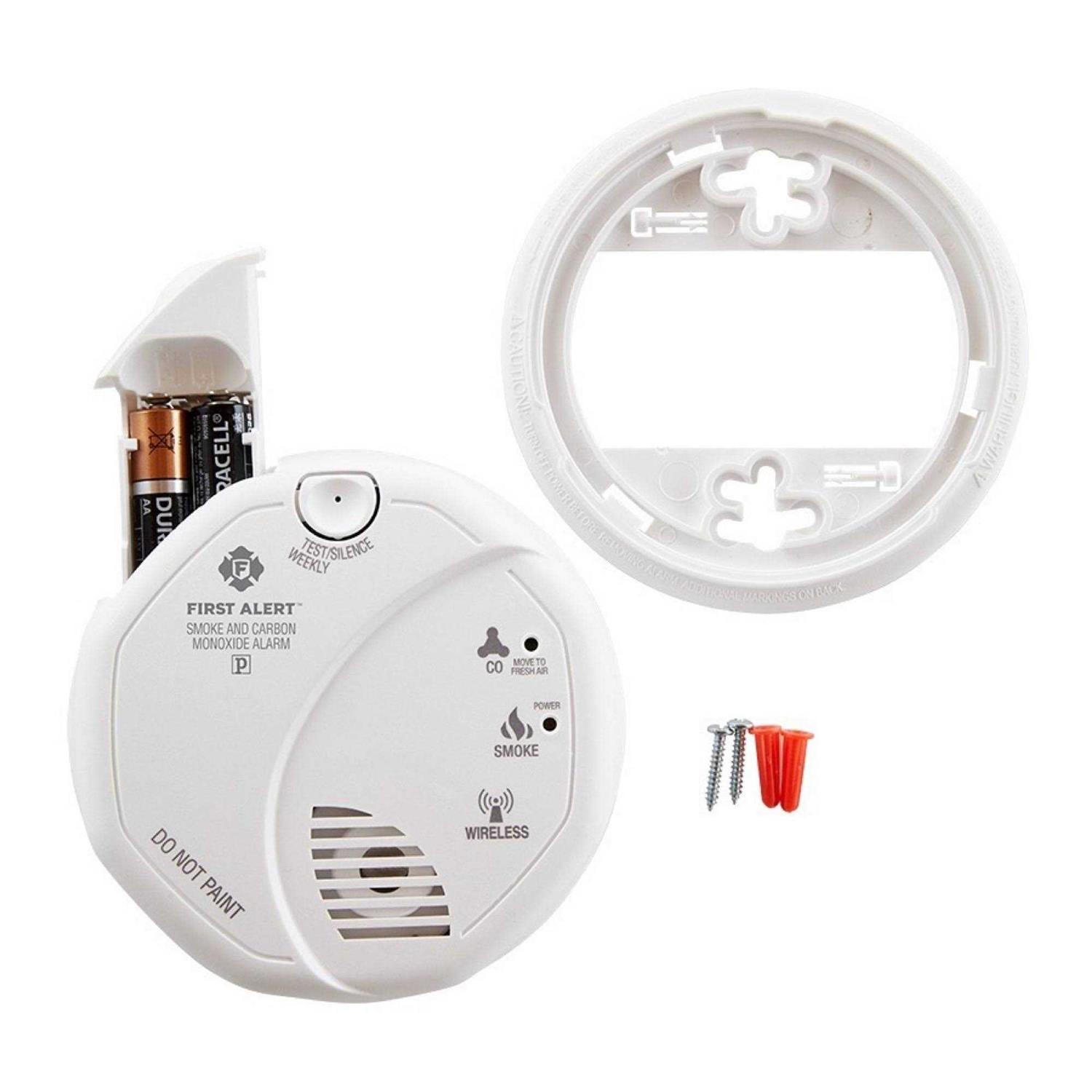 First Alert 2-in-1 Z-Wave Smoke Detector Carbon Monoxide Alarm 1044807