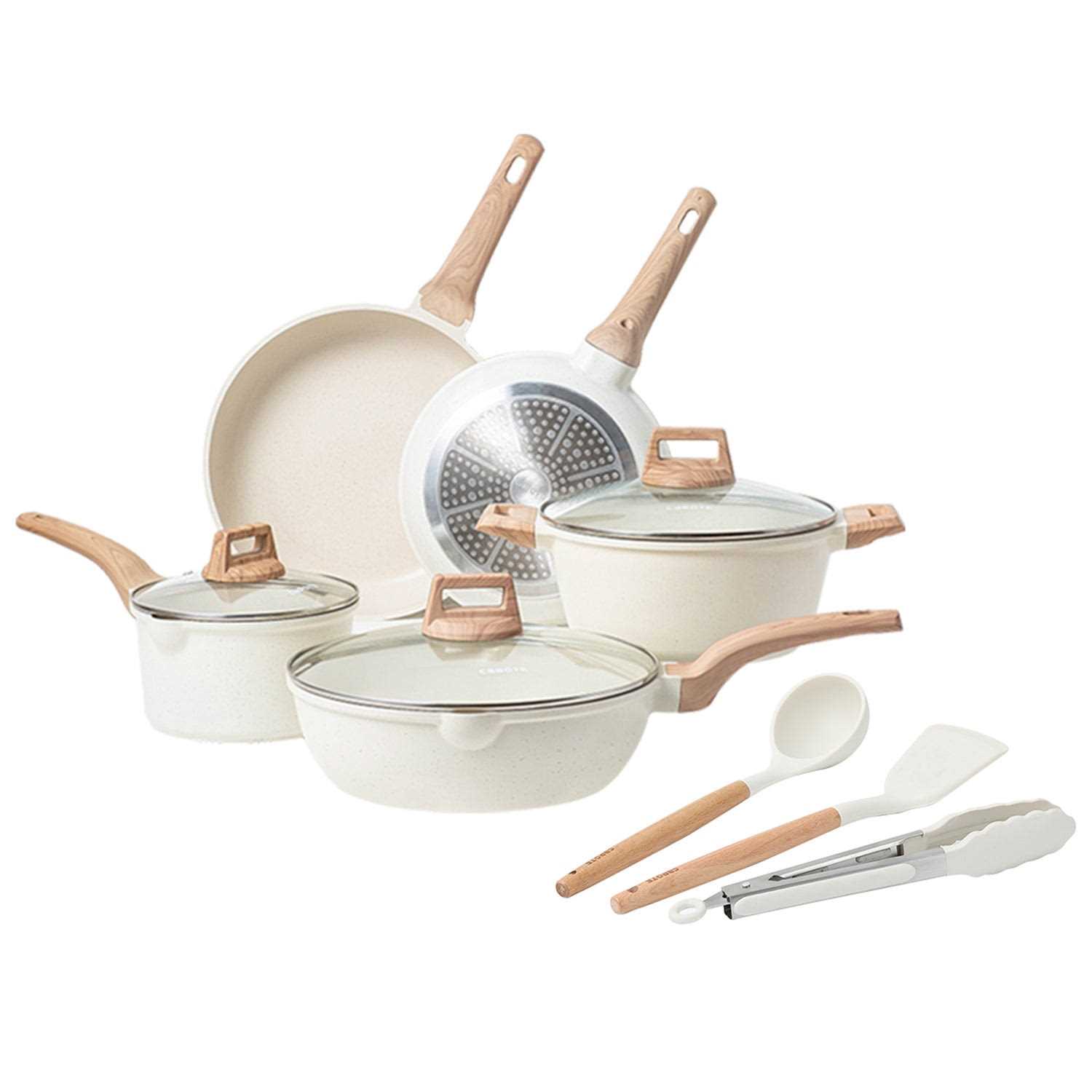 CAROTE Pots and Pans Set Nonstick