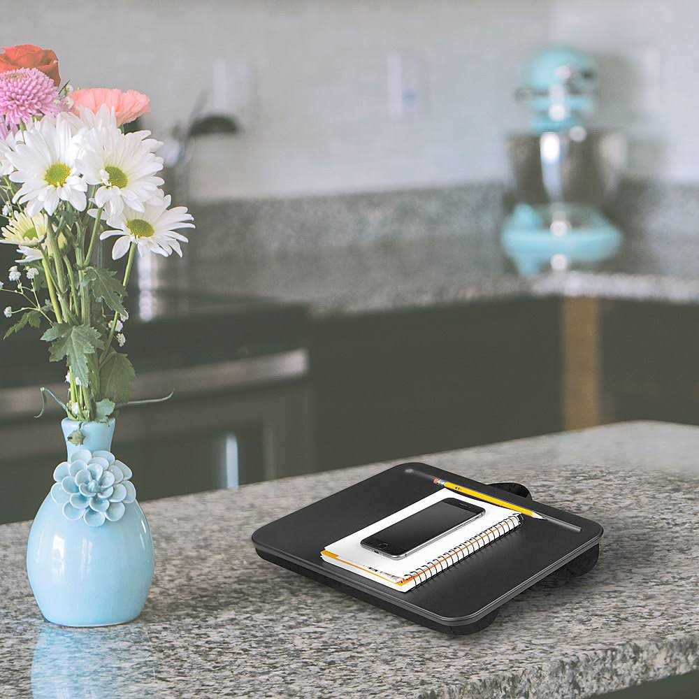 LapGear Compact Lap Desk Black Fits up to 13.3 Inch Laptops 43108