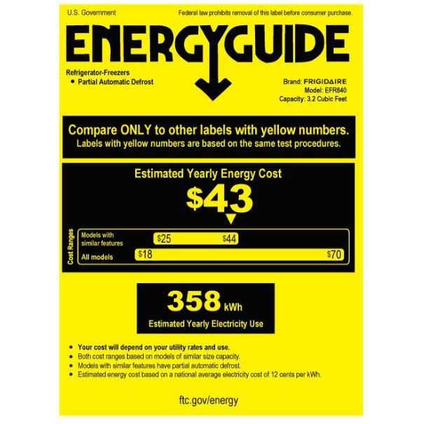 Frigidaire EFR840