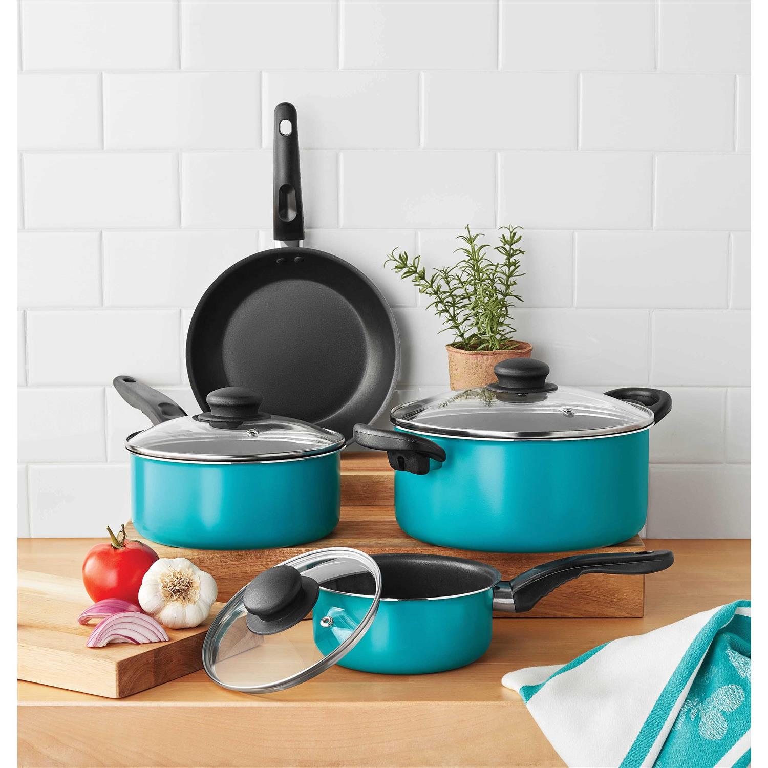 Mainstays 7 Piece Cookware Set