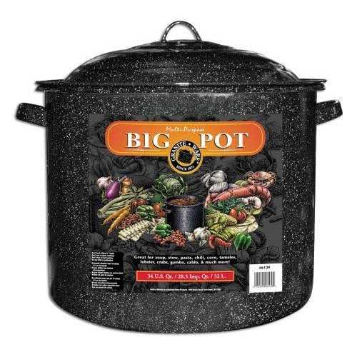 Granite Ware 6125-1 Stock Pot 21-Quart