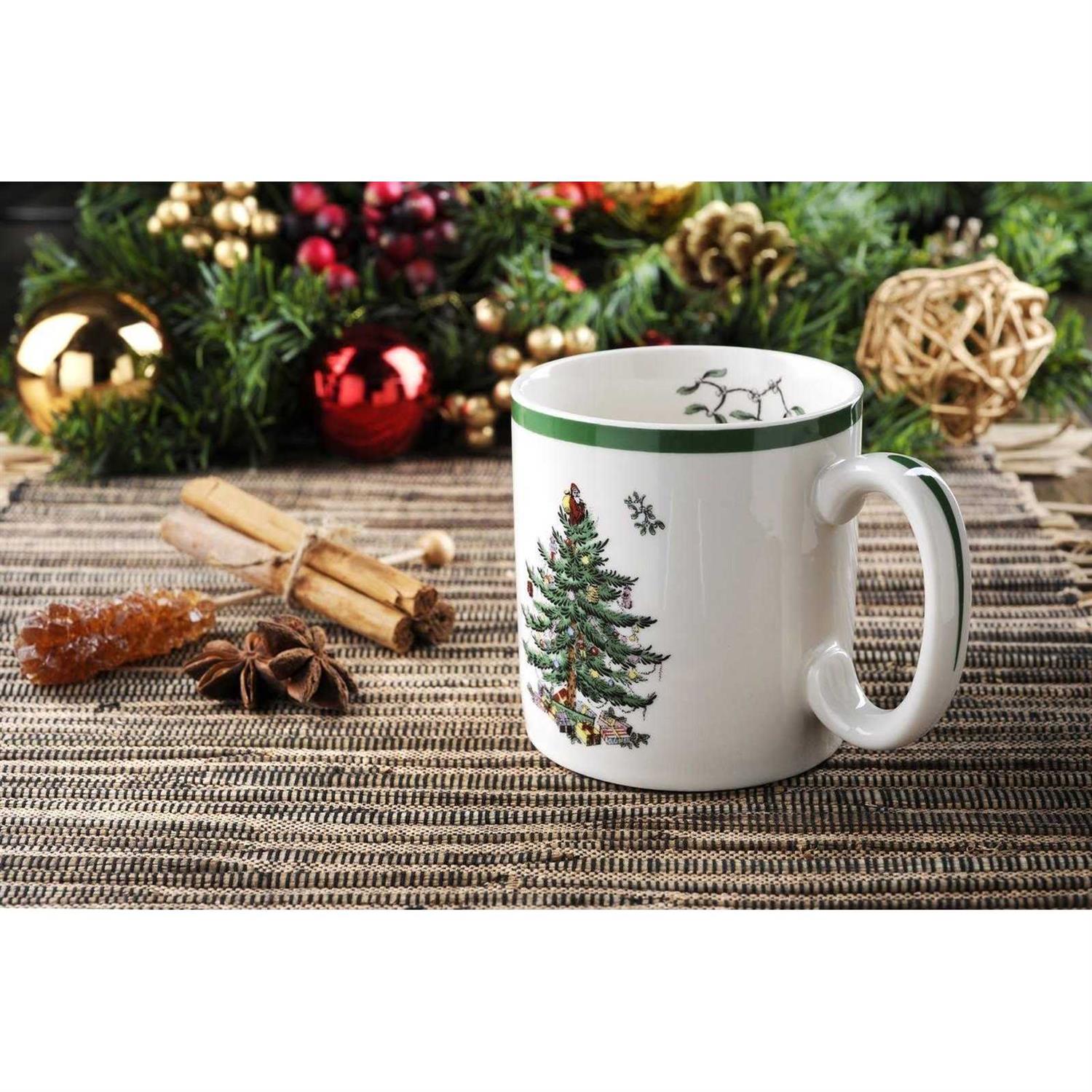 Spode Christmas Tree 12-Piece Dinnerware Set