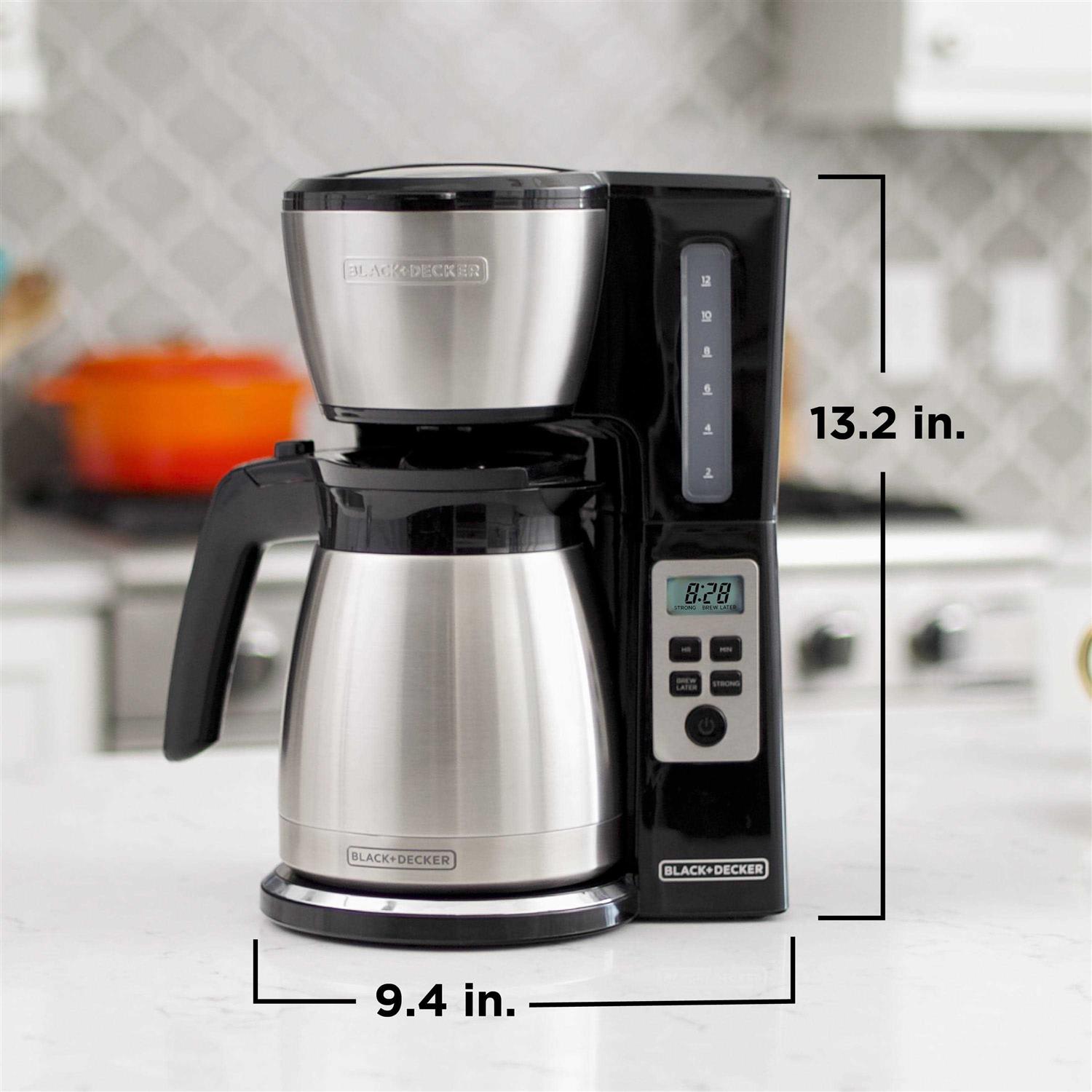 BLACK+DECKER 12-Cup Thermal Coffee Maker