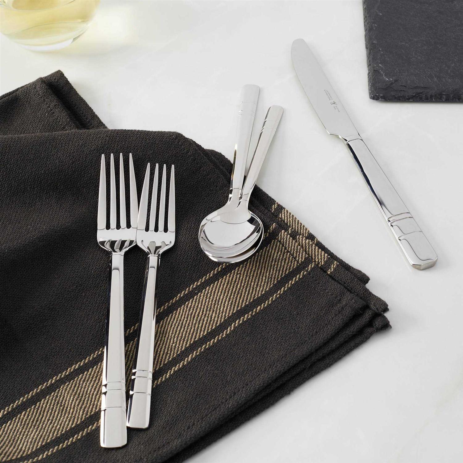 Henckels Madison Square Stainless Steel Flatware Set