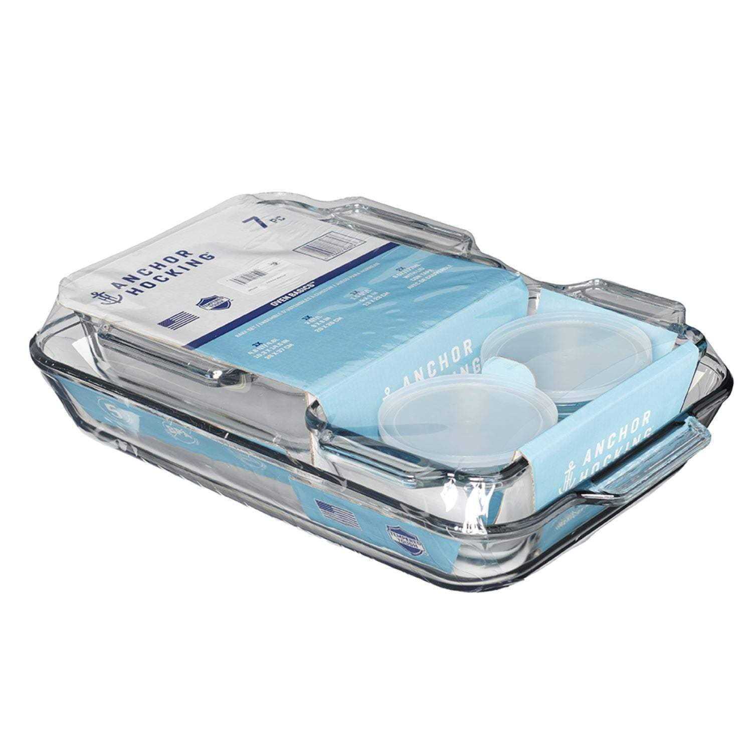 Anchor Hocking 7 Piece Bakeware Set
