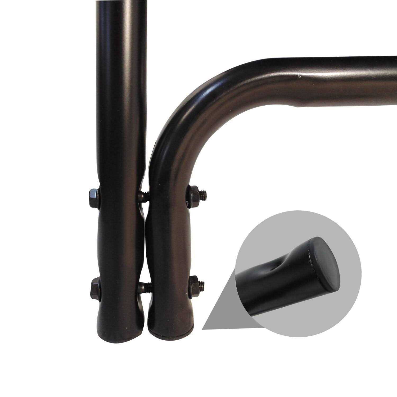 Panacea Black Deluxe Steel Log Rack