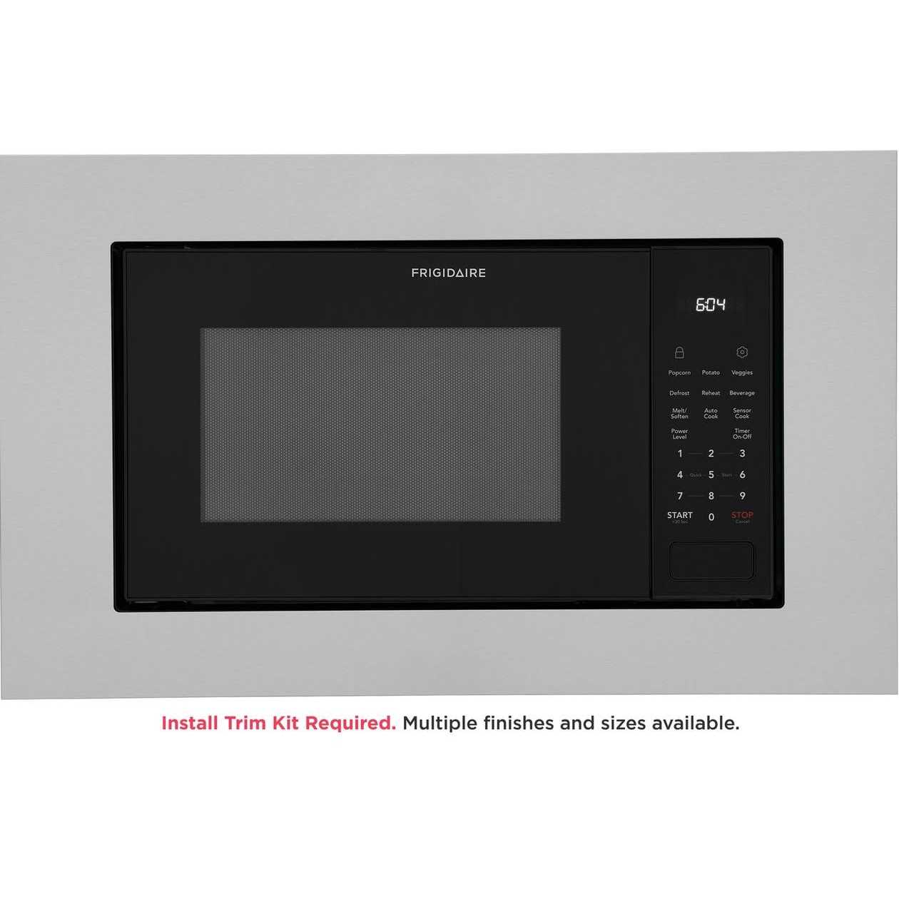 Frigidaire 1.6 Cu. Ft. Black Built In Microwave