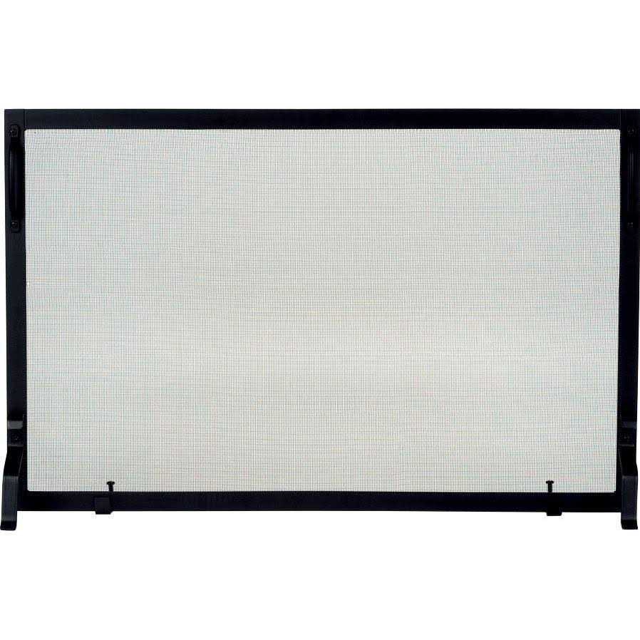 Dagan Black Wrought Iron Fireplace Screen S129-2