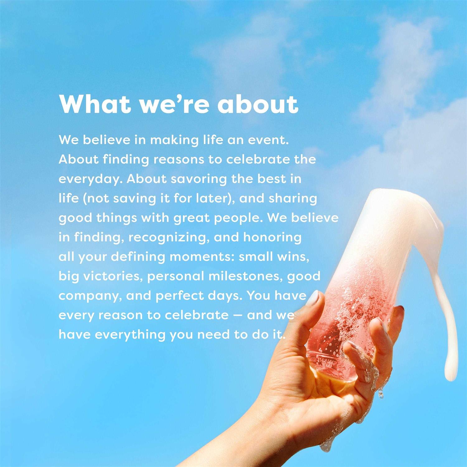 TOSSWARE POP 9oz Flute Premium Quality