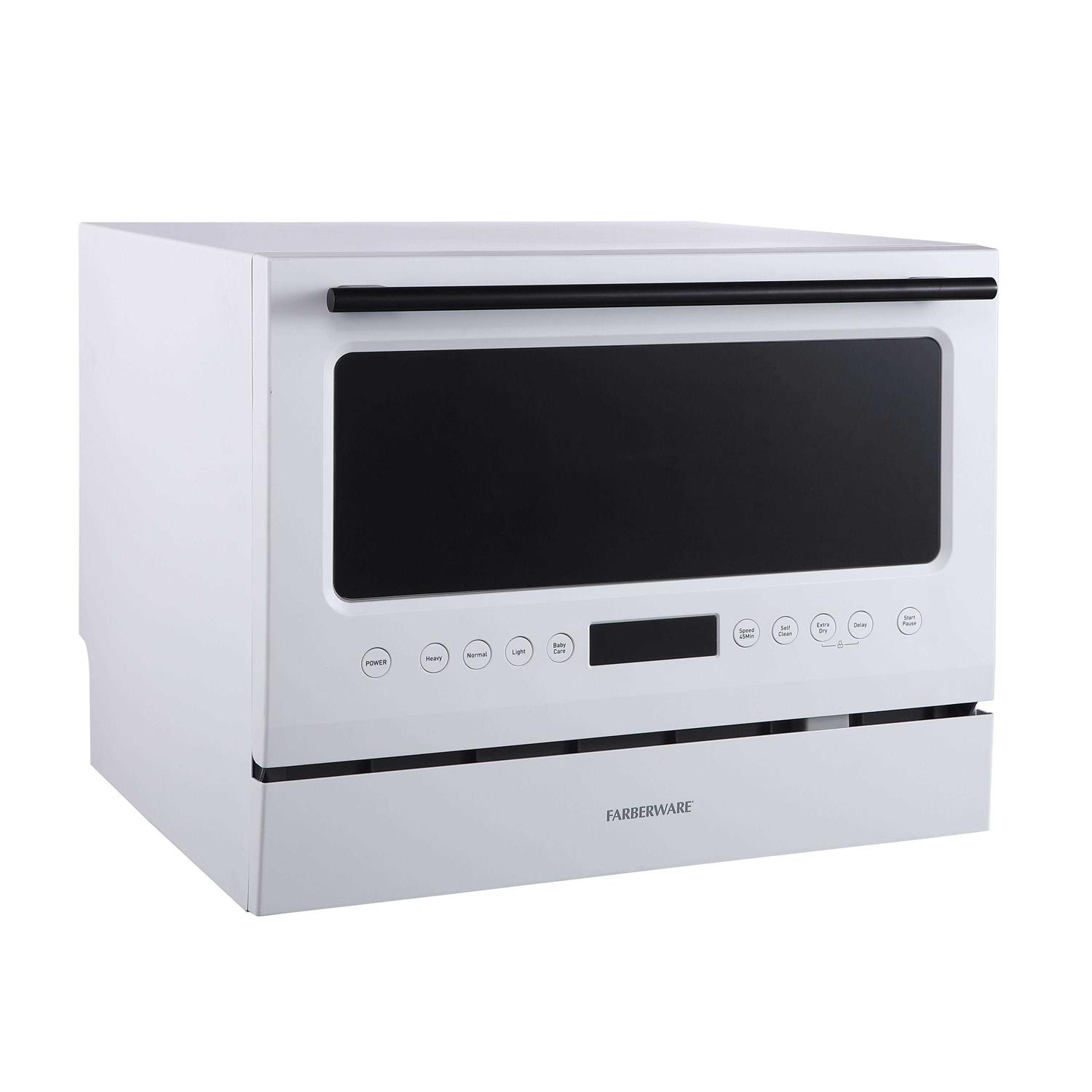 Farberware Professional FCD06ASWWHC Countertop Dishwasher