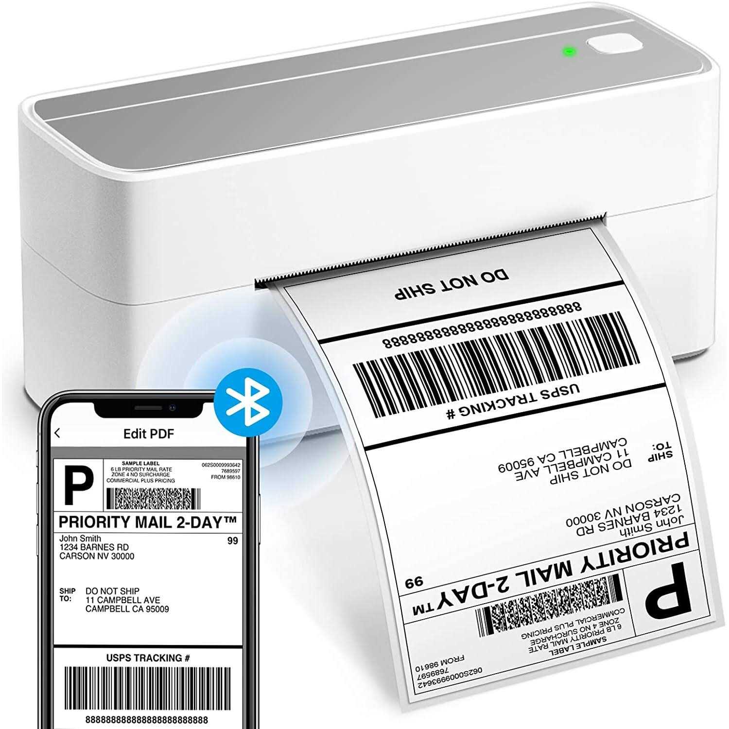 ASprink Bluetooth Thermal Shipping Label Printer