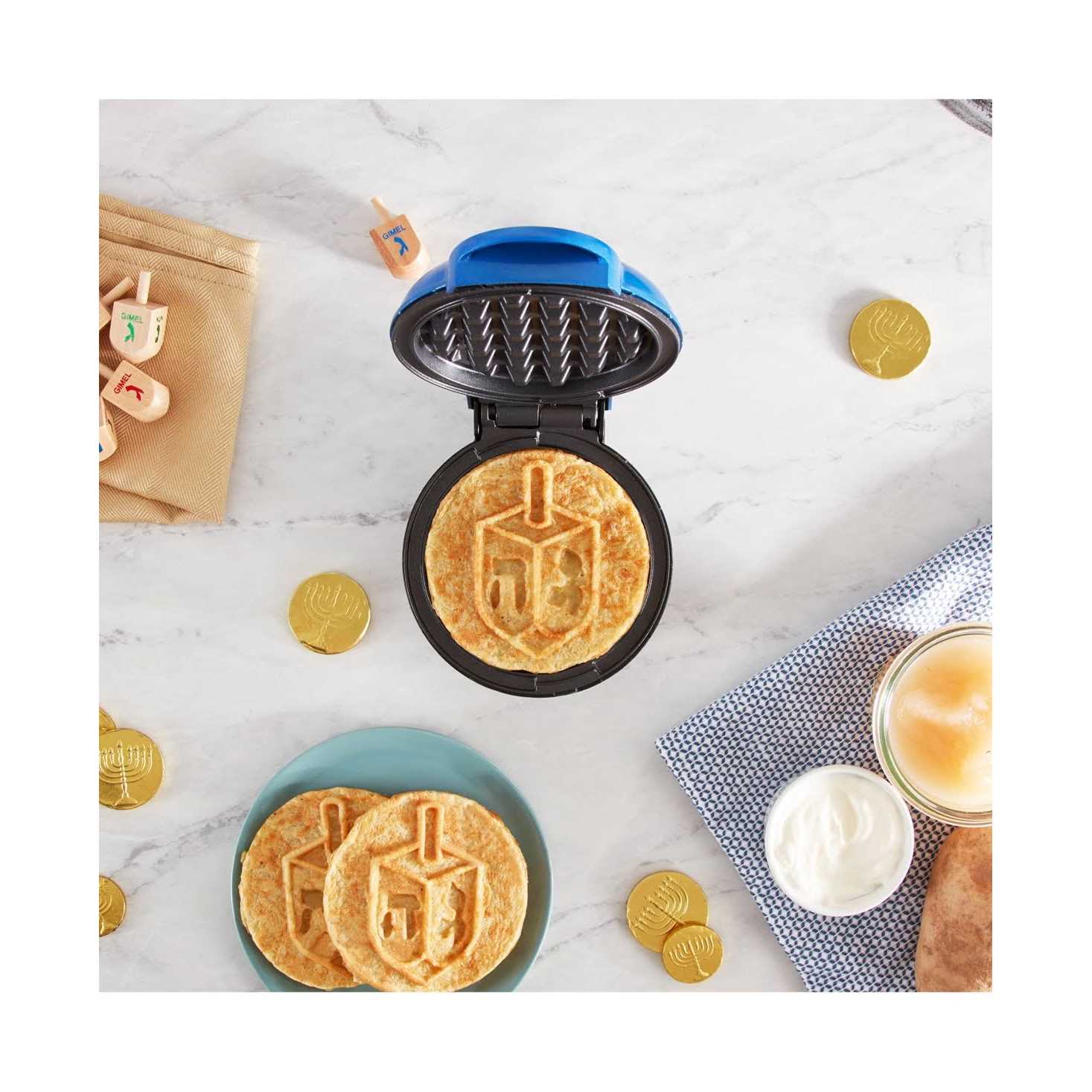 Dash Dreidel Mini Waffle Maker