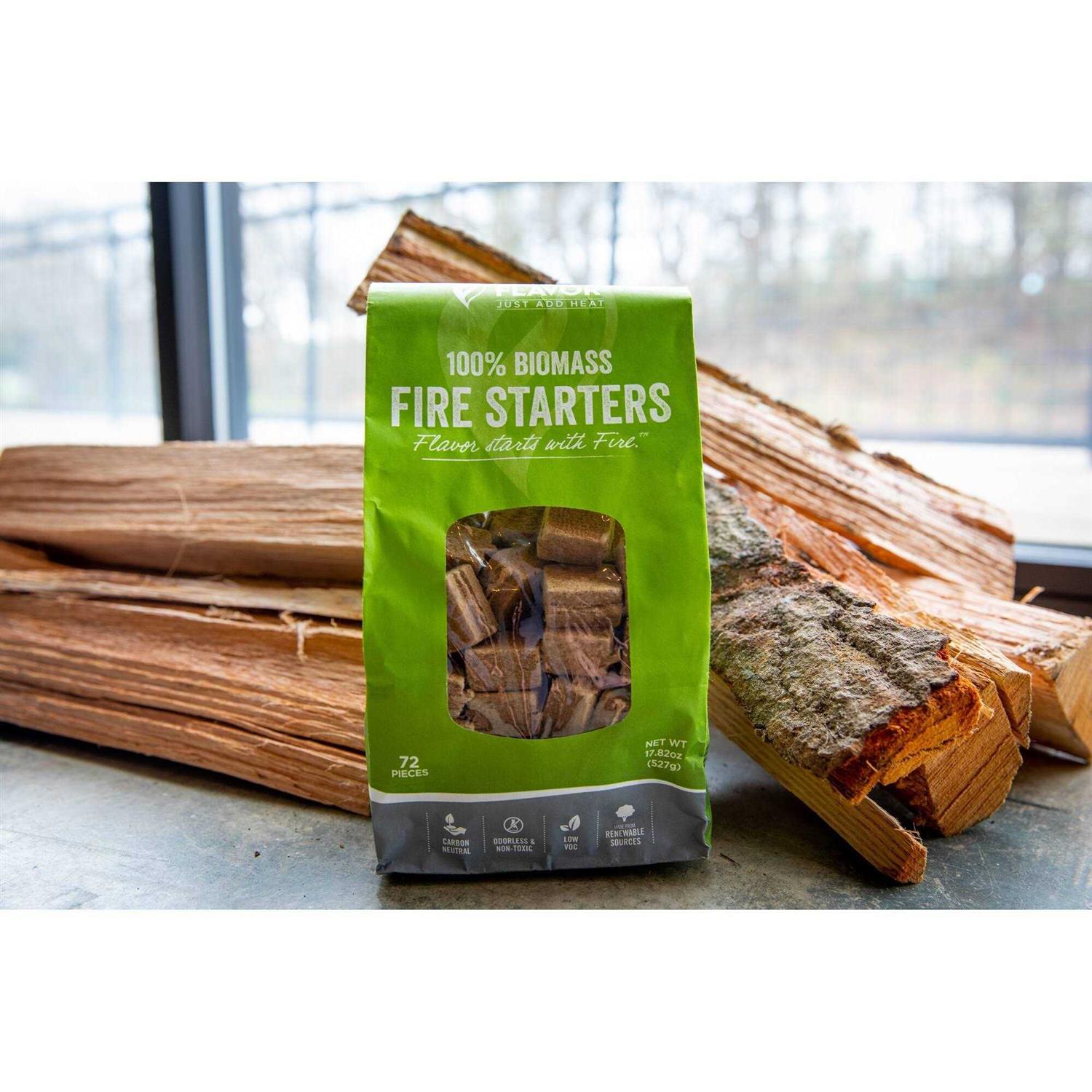 Biomass Fire Starter Cubes Fire & Flavor