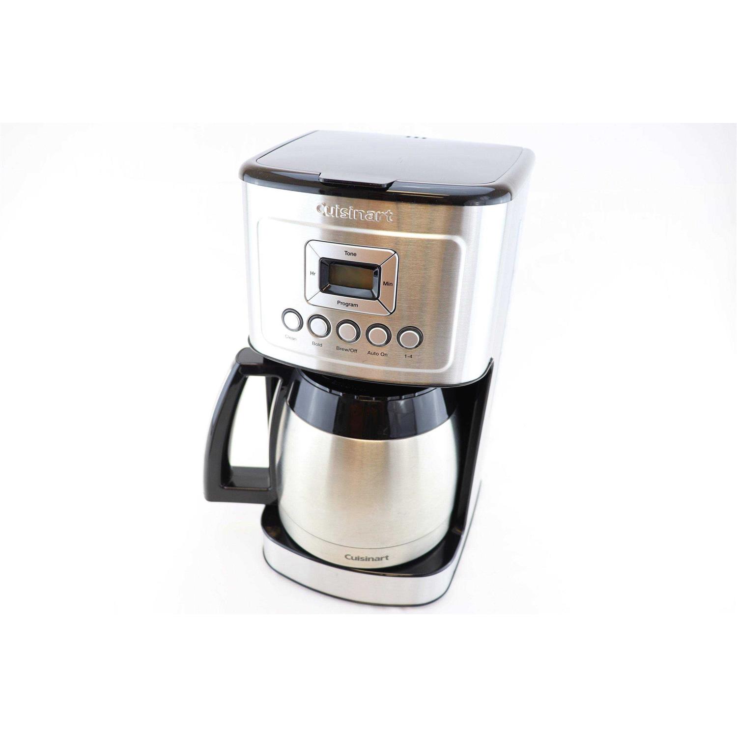 Cuisinart DCC-3400 12-Cup Programmable Thermal Coffeemaker and Grinder Bundle