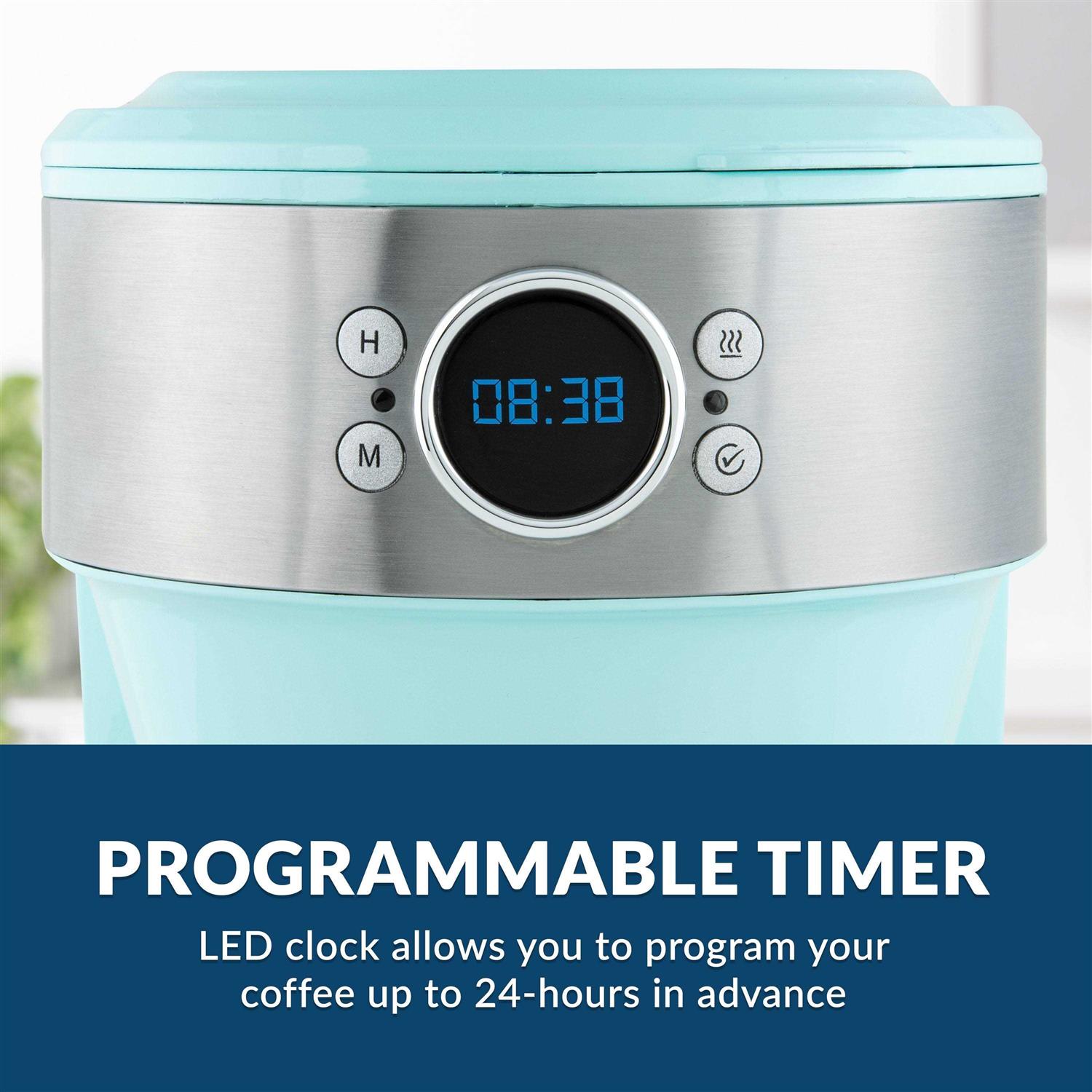 Nostalgia Classic Retro 12 Cup Coffee Maker