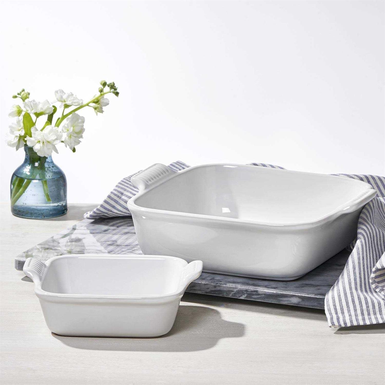 Le Creuset Heritage Set of 2 Square Dishes