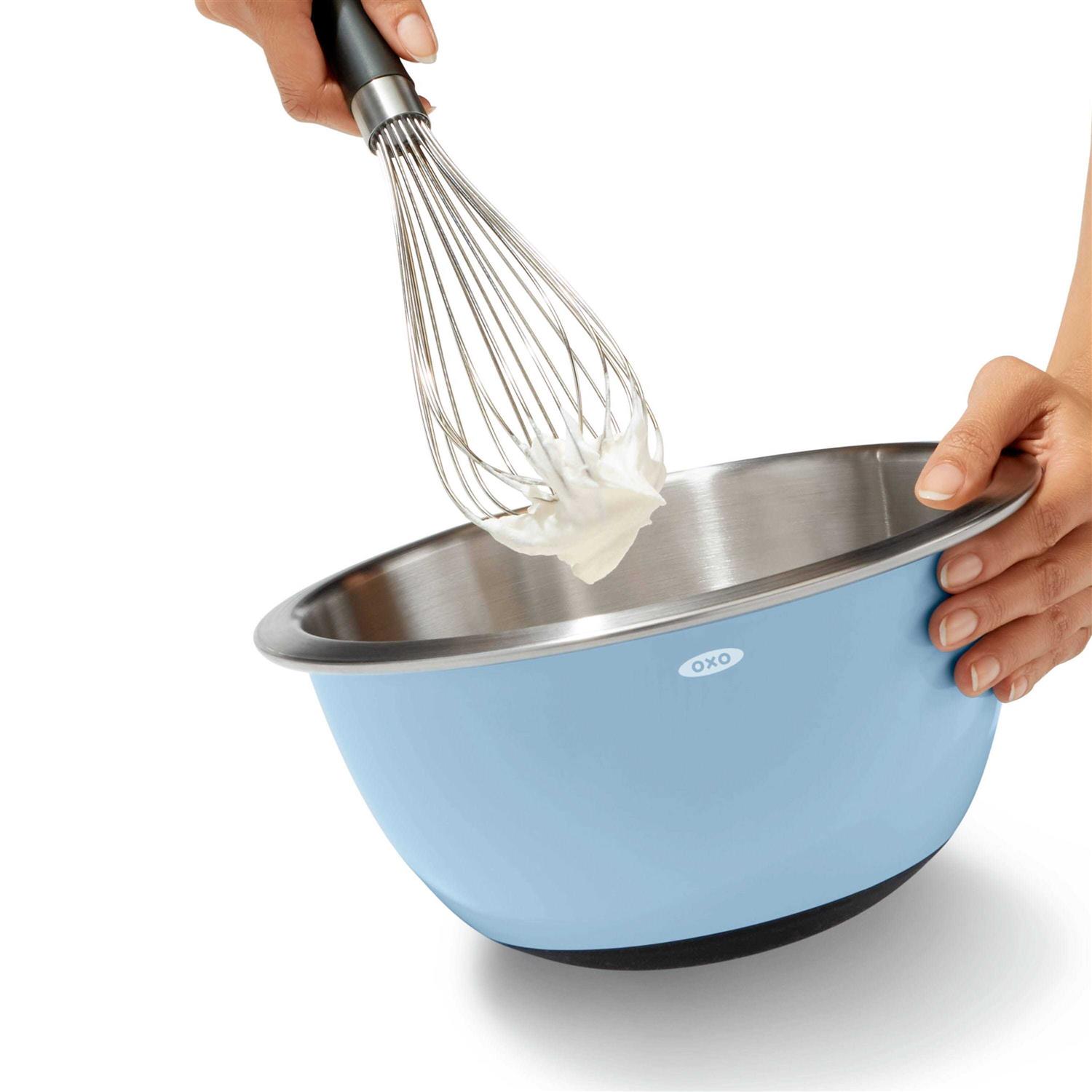 OXO Good Grips 3 Piece Stainless Steel Mixing Bowl Set