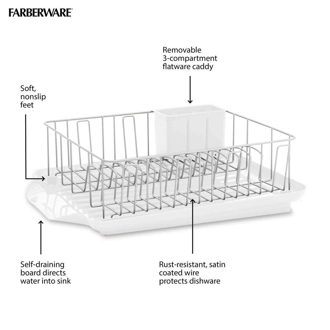 Farberware Professional 3 Piece Dish Rack Set