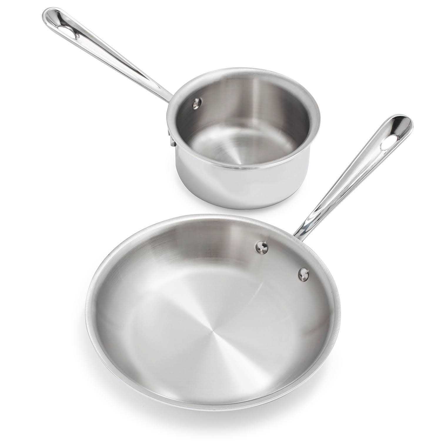 All-Clad D3 Stainless Steel 2 Piece Kitchen Helper Set
