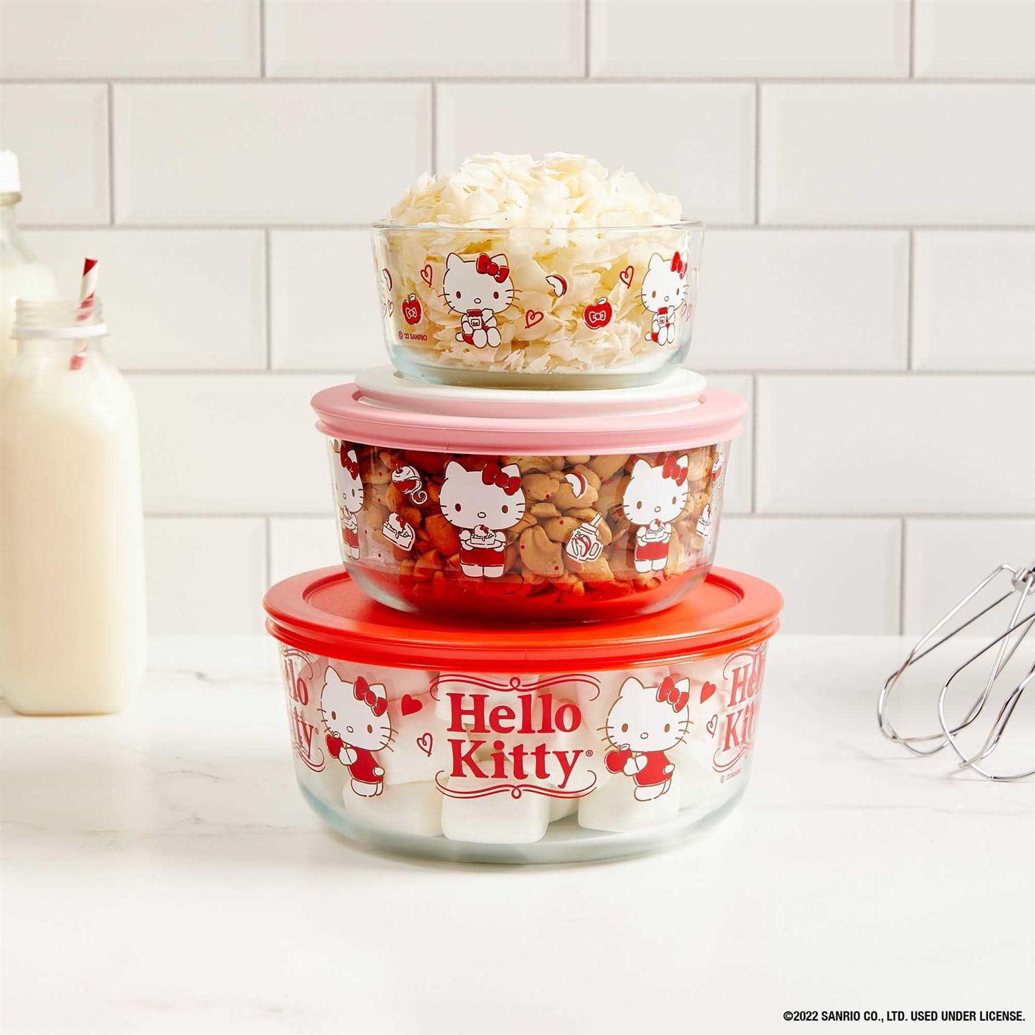 Pyrex 6-piece Glass Food Storage Set