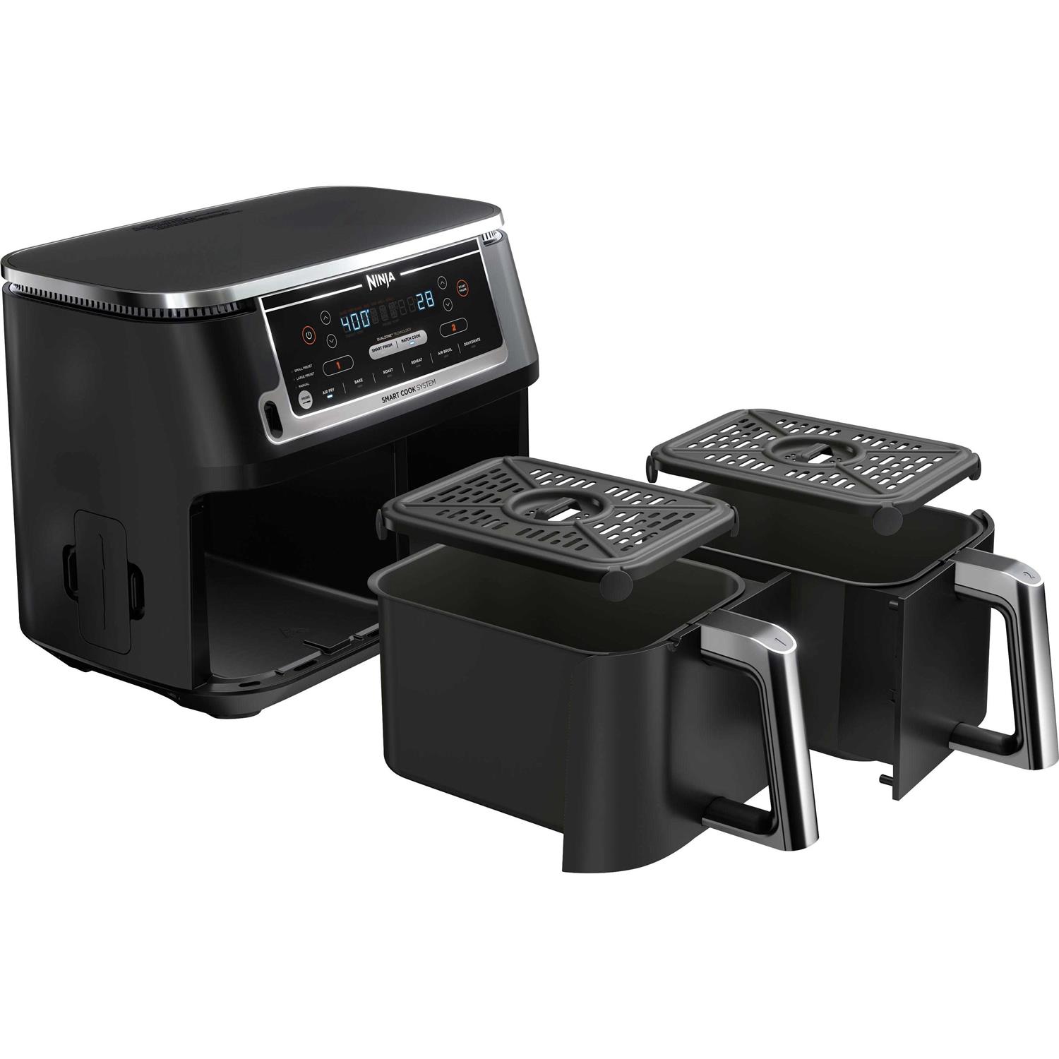 Ninja DZ550 Foodi 10 Quart 6-in-1 DualZone Smart XL Air Fryer 2