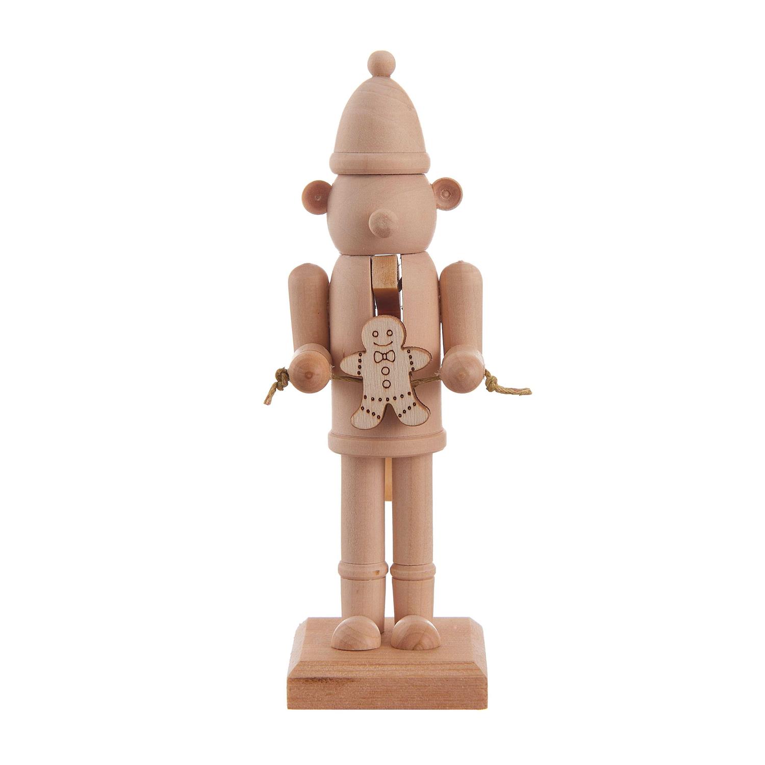 Unfinished Wood Nutcrackers Set by Make Market