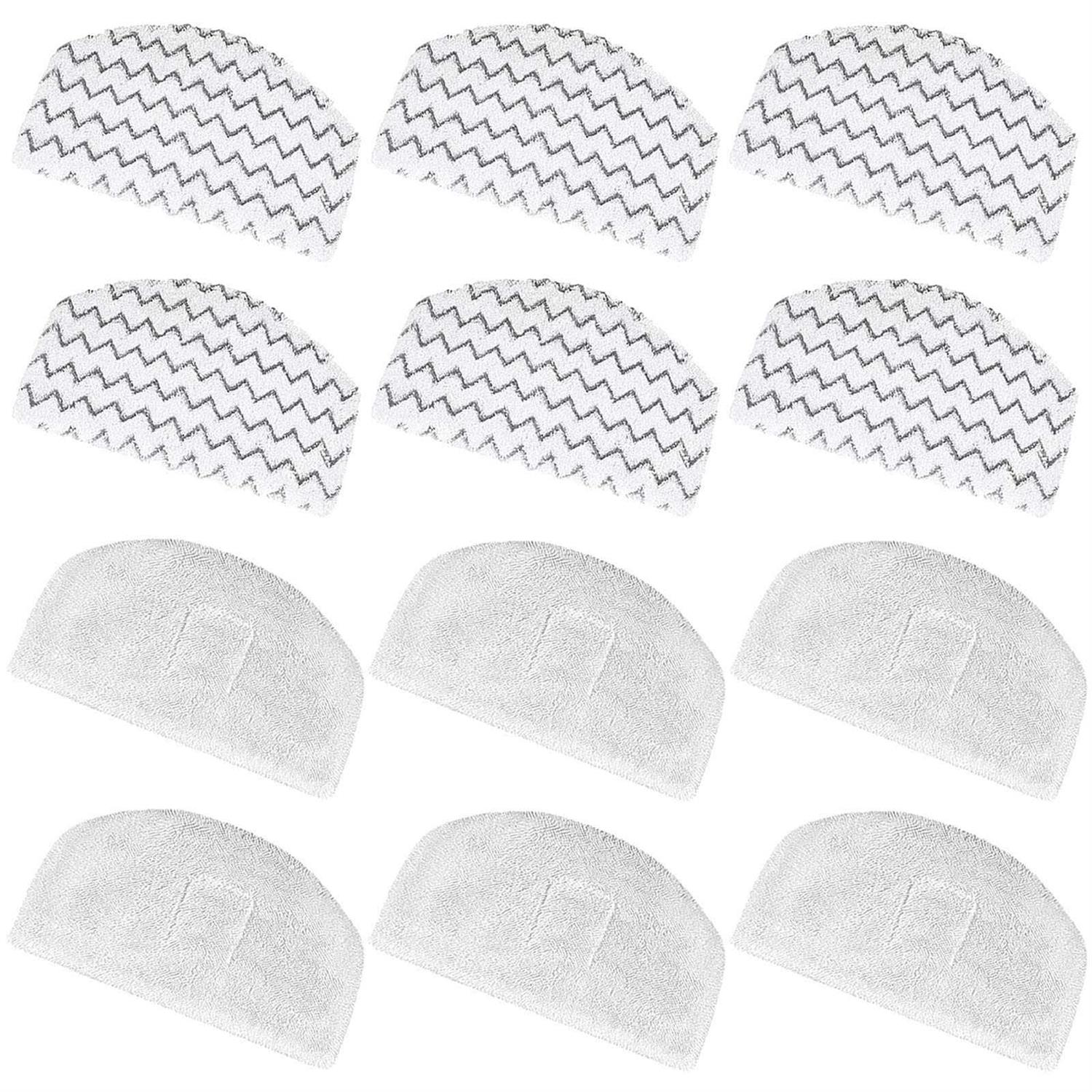 12 Pack 1940 Steam Mop Replacement Pads for Bissell Powerfresh Steam Mop 1940 1440 1806 1544 2075 2685A 2814 Series