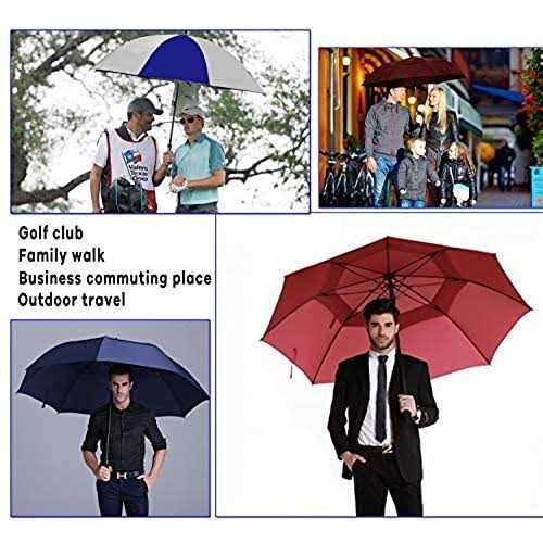 Baraida Golf Umbrella Large 62/68/72 Inch Extra Large Oversize Double Canopy Vented Windproof Waterproof Umbrella