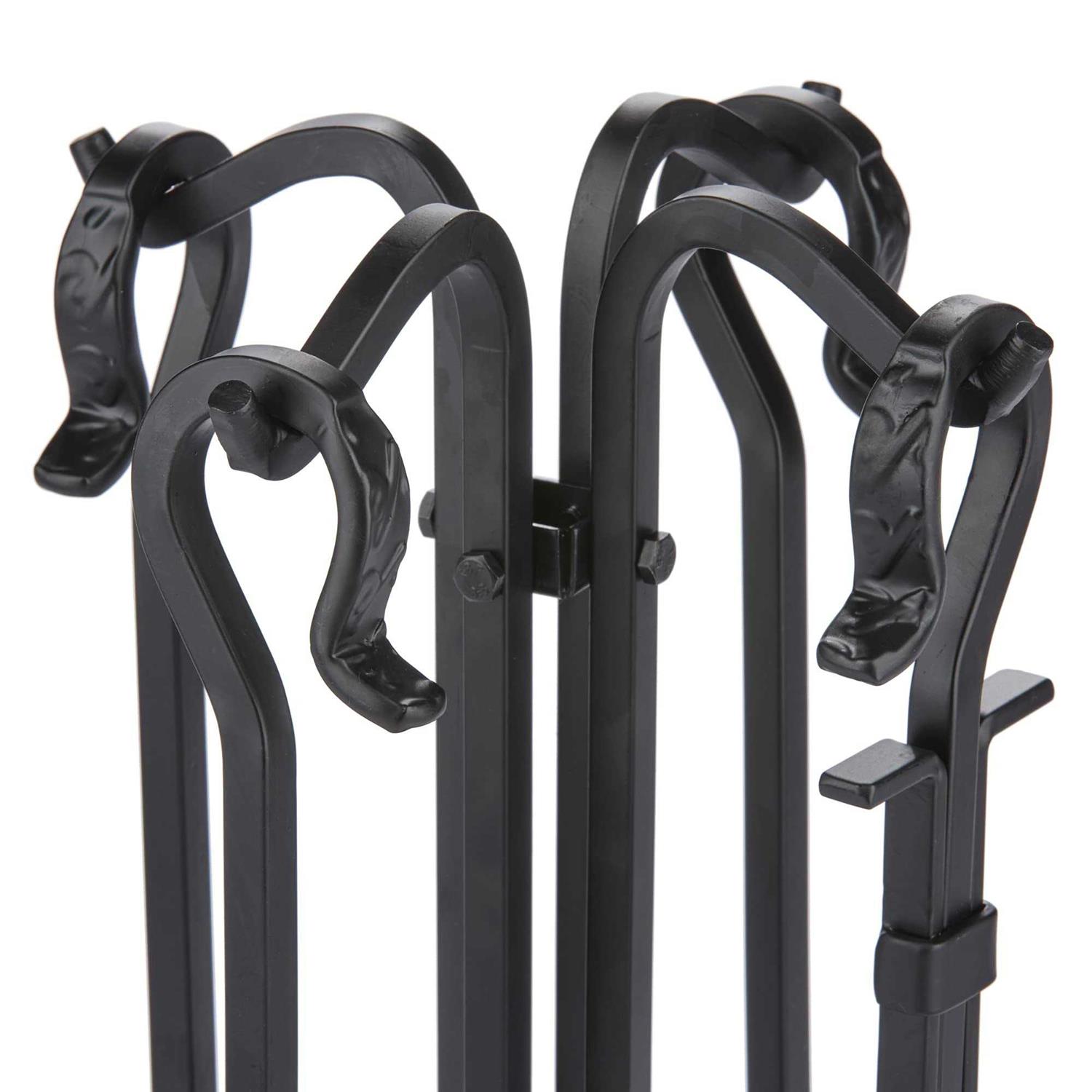 Uniflame 5 Piece Black Rustic Mini Fireset F-1126