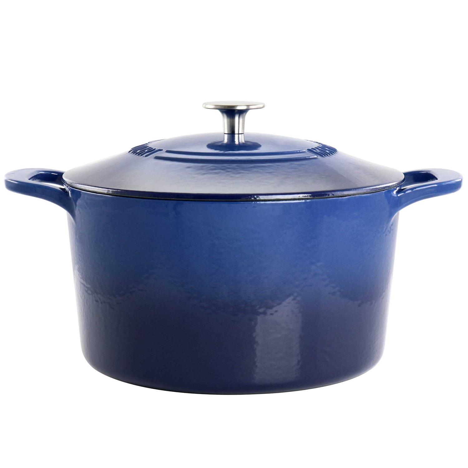 Martha Stewart Gatwick 7 qt Enamel Cast Iron Dutch Oven