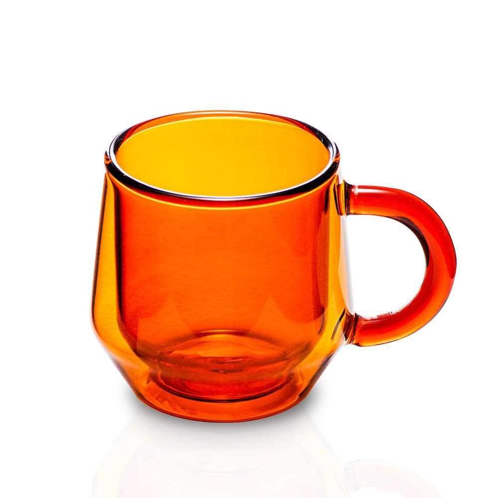 Hearth Glass Double Walled Glass Coffee Mugs