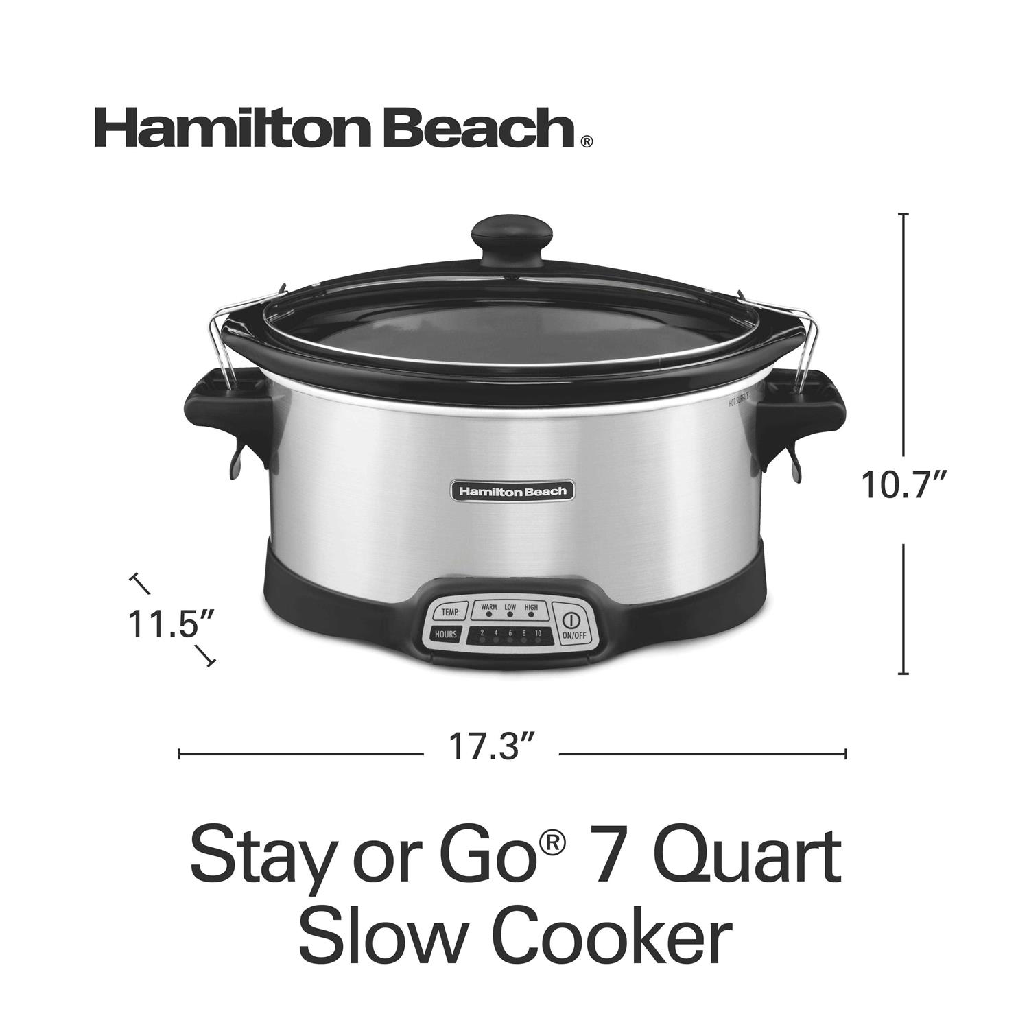 Hamilton Beach Programmable 7 Quart Slow Cooker
