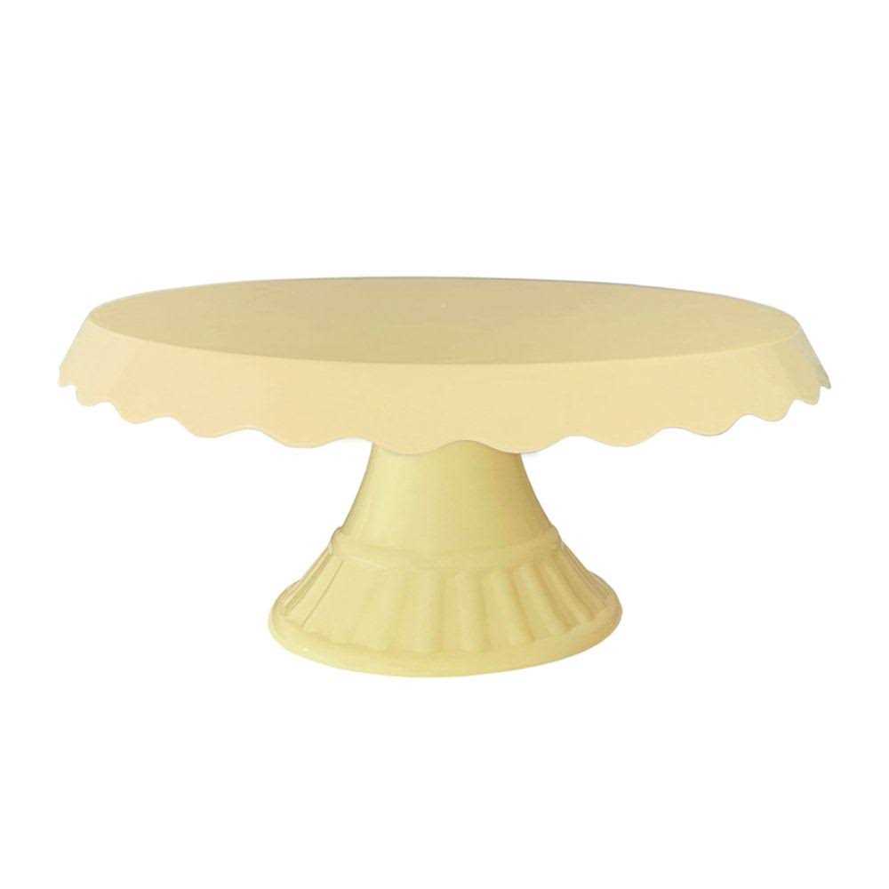 Grupo Mirandinha Acrylic Round Slim Lace Cake Stand Cupcake Stand Candy Stand