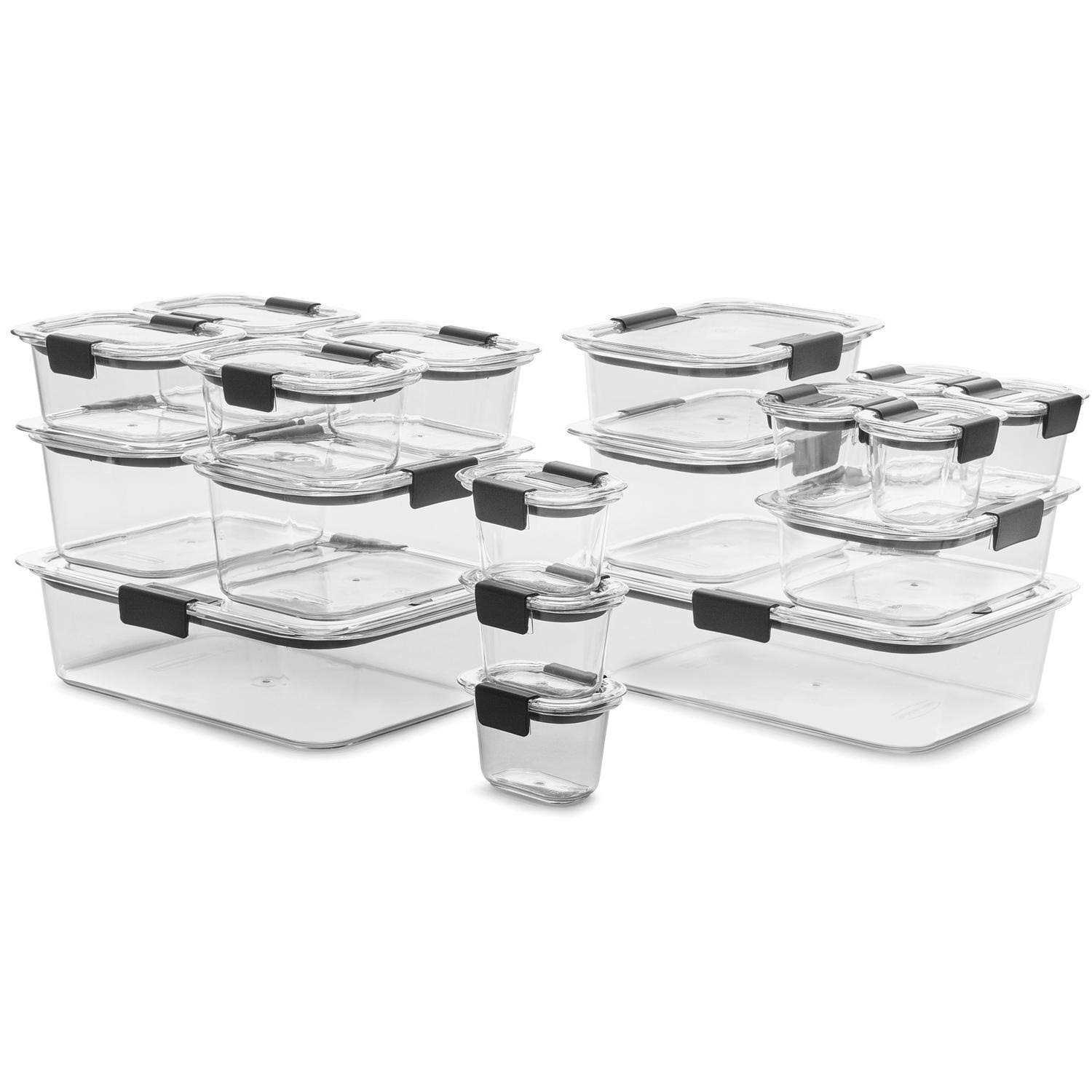 Rubbermaid Brilliance 36-Piece Food Storage Container Set