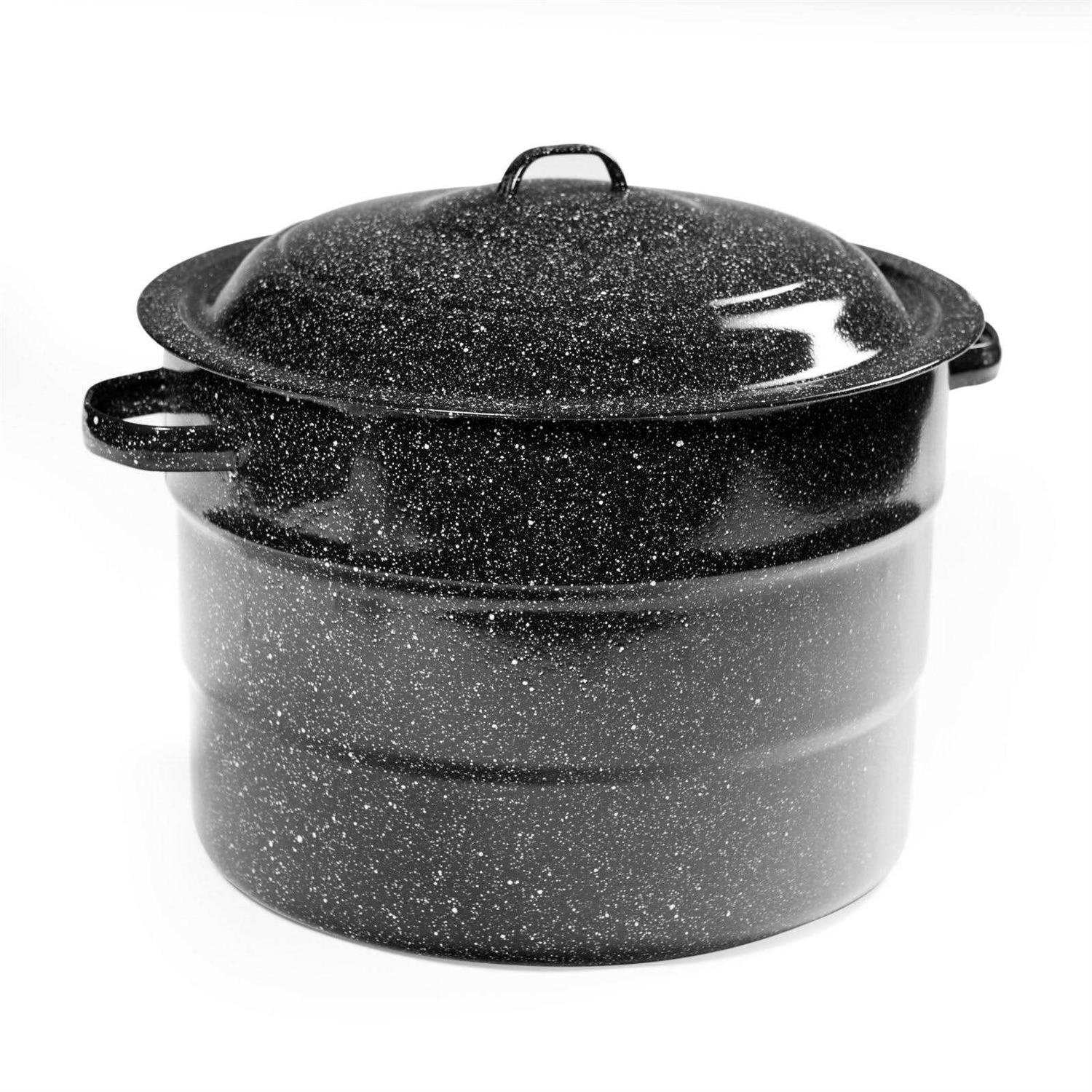 Granite-Ware Canner with Jar Rack