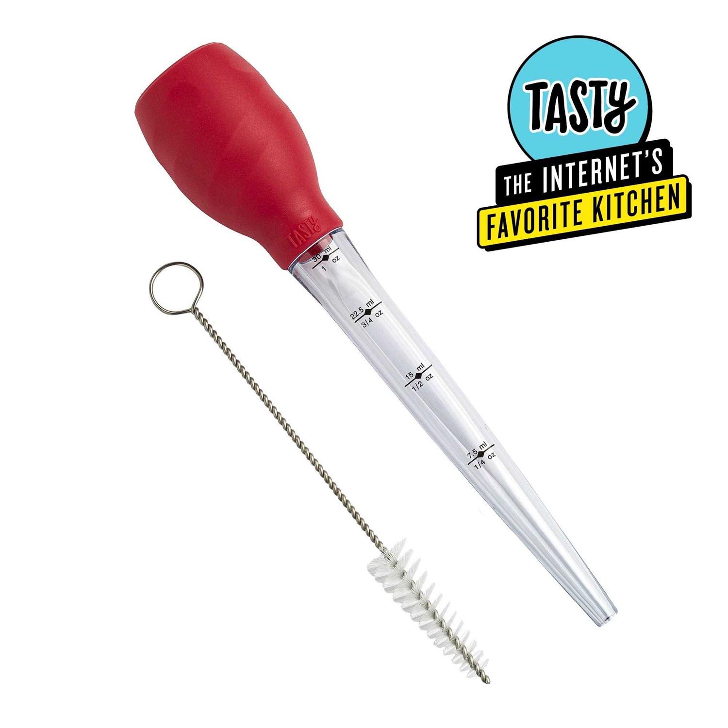 Tasty Turkey Baster Set with Cleaning Brush