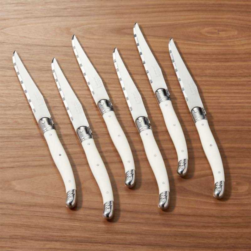 Laguiole Ivory Steak Knives
