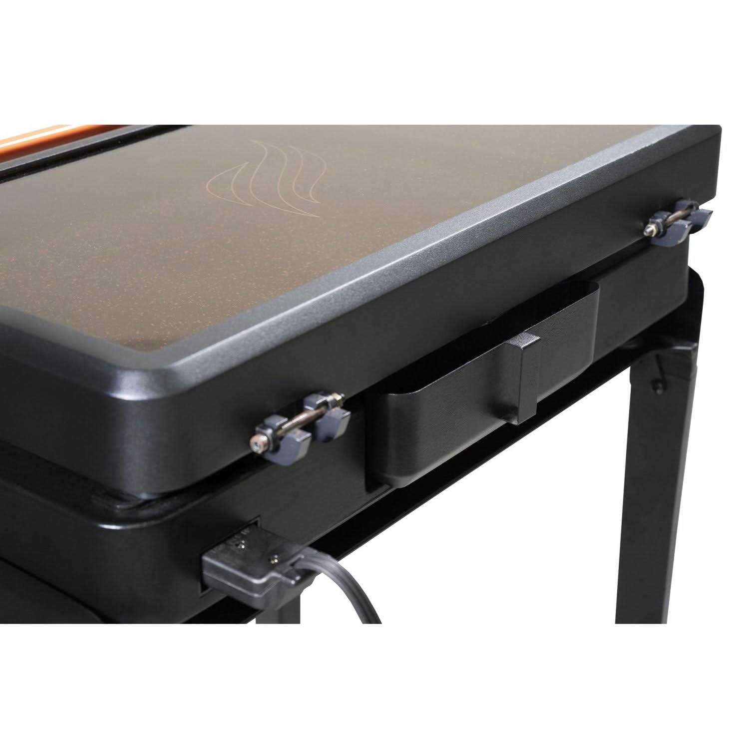 Blackstone E-Series 2-Burner 22 Electric Tabletop Griddle with Prep Cart