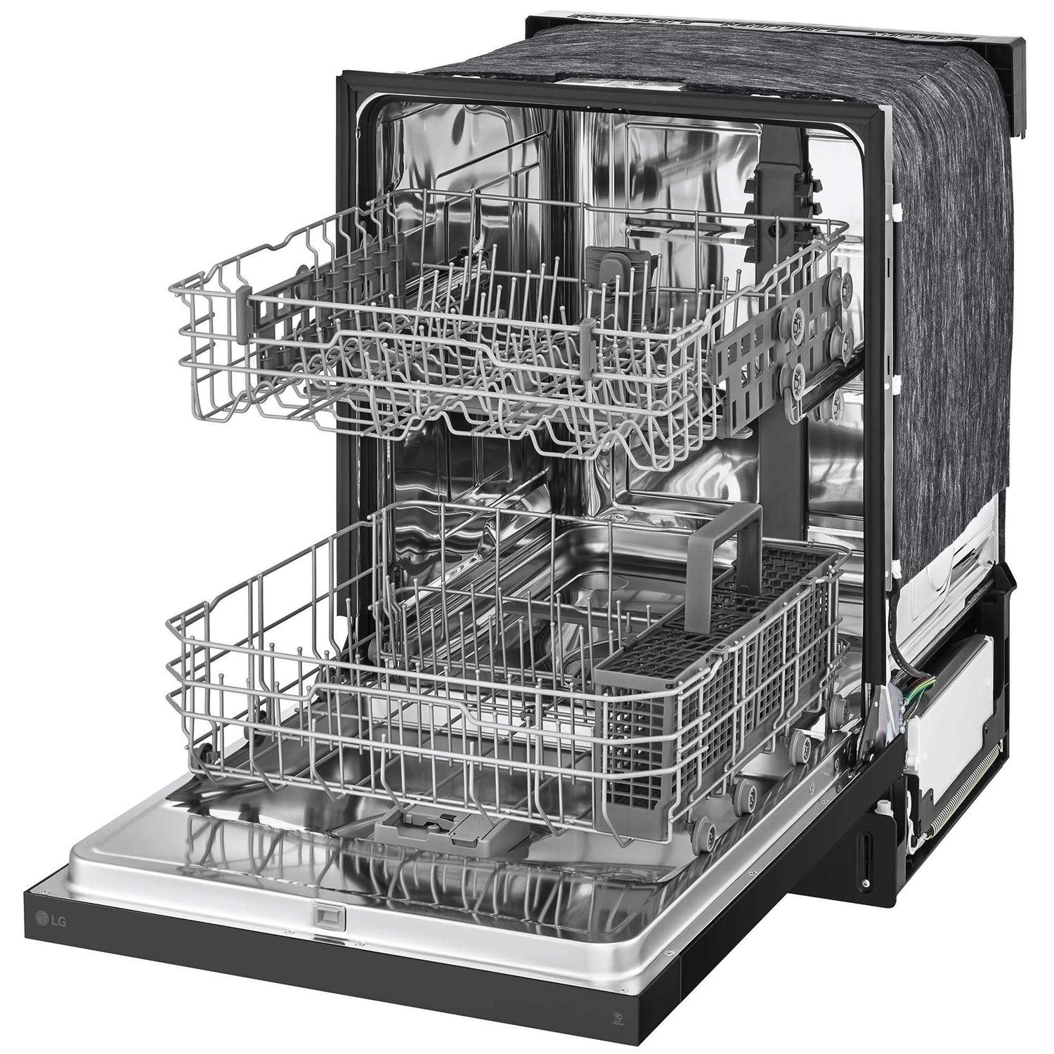 LG Front Control Dishwasher With Lodecibel Operation and Dynamic Dry