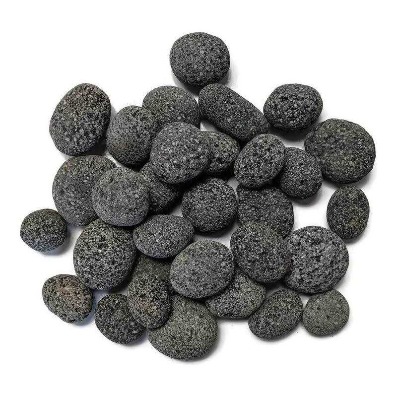 Midwest Hearth 100% Natural Lava Stones for Gas Fire Pit and Fireplace